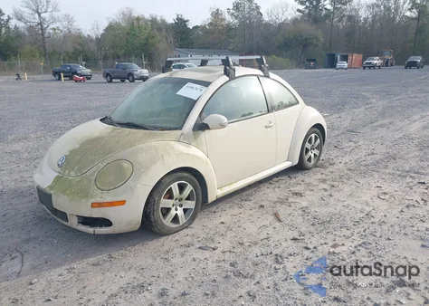 2006 Volkswagen New Beetle Tdi из США, поврежденный, VIN 3VWRR31C96M404392